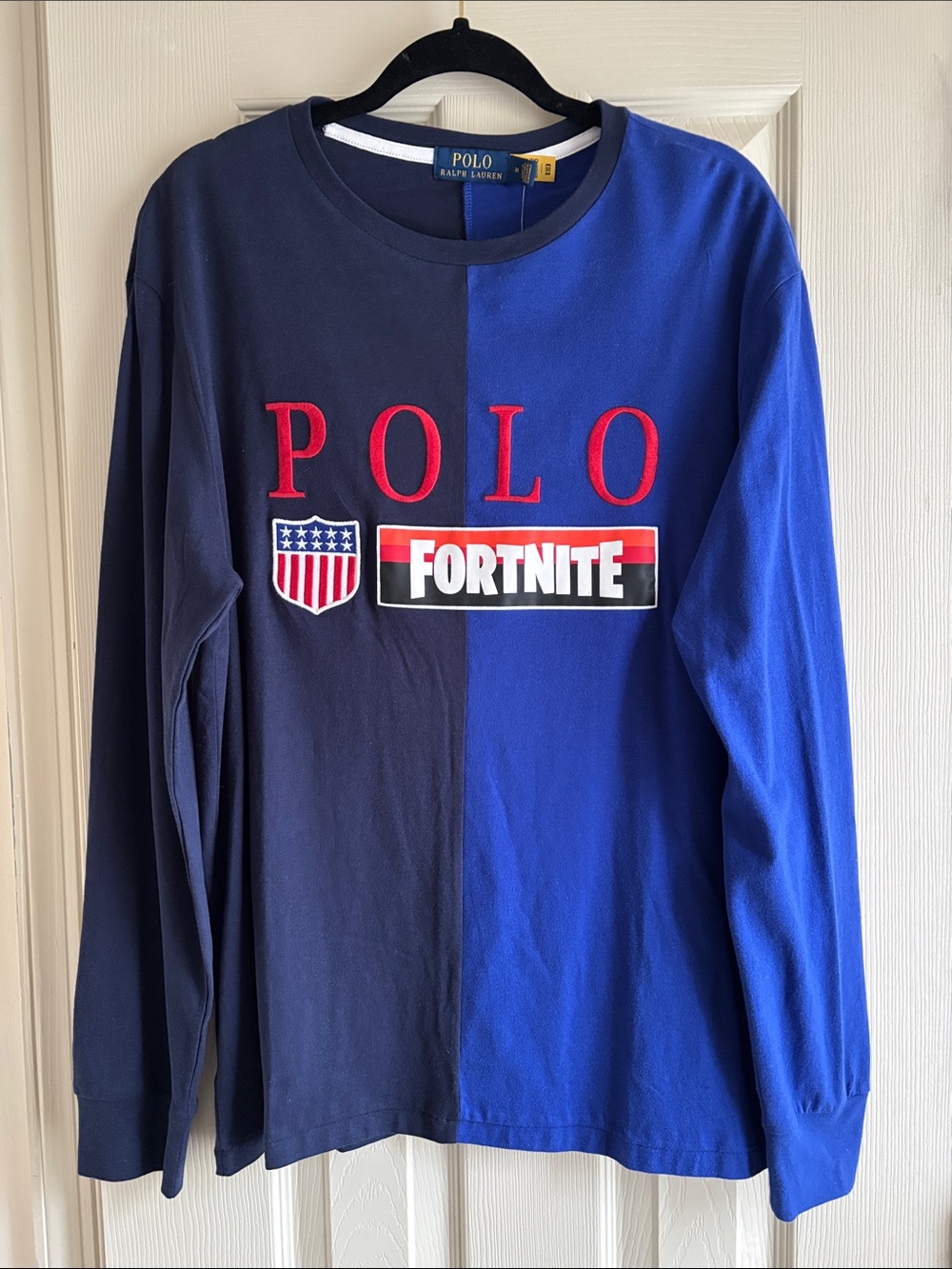 Polo Ralph Lauren x fortnite Long Sleeve Shirt "Navy Multi"